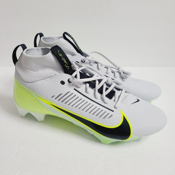 NEW Nike Vapor Edge Pro 360 2 Football Cleats DA5456-004 Size 15 Pure Platinum main image 4